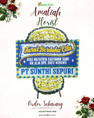 Papan Bunga Duka di Sabaru