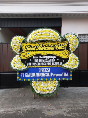 Papan Bunga Duka di Sabaru