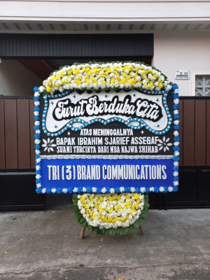 Papan Bunga Duka di Sabaru